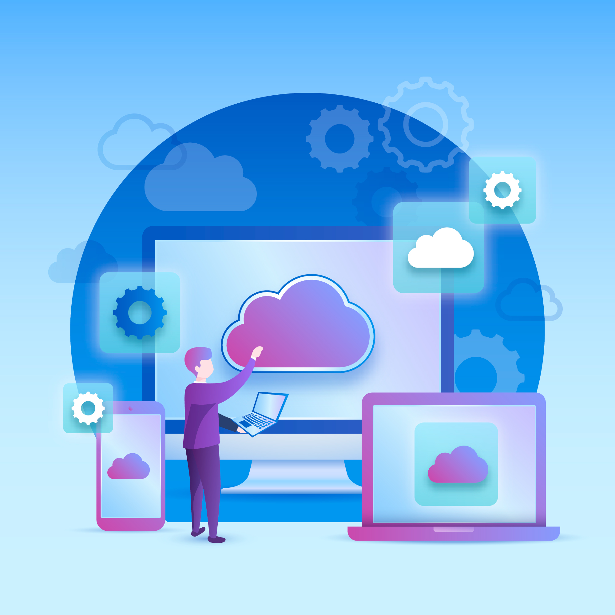 Cloud and Virtualization: AWS, Azure, Google Cloud